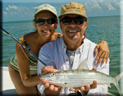 fly fishing for bonefish on the flats